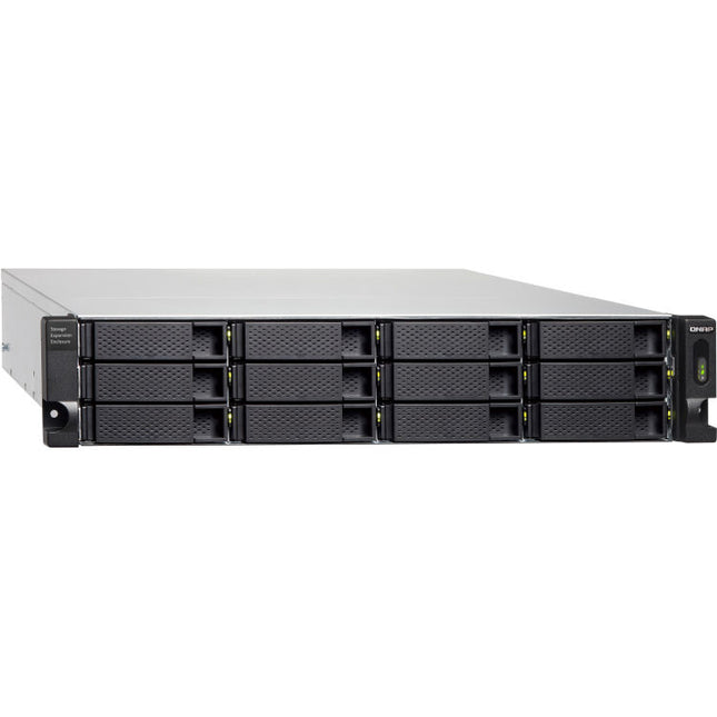 QNAP TL-R1200C-RP Unidad de Expansión JBOD 12 Bahías SATA III 250W Fuente Redundante