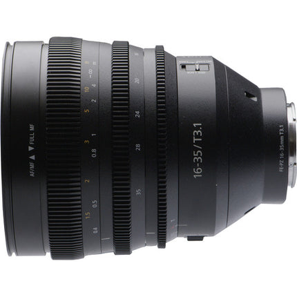 Sony FE C 16-35mm T3.1 G Objetivo Cine Gran Angular Full Frame E-Mount