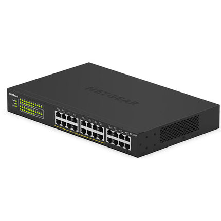 Netgear GS324P Switch No Gestionado 24 Puertos Gigabit 16 PoE+ 48 Gb/s