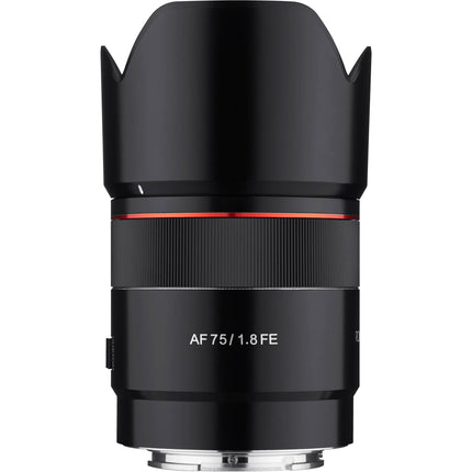 Rokinon AF 75mm f/1.8 FE Objetivo Sony E Full Frame 9 Cuchillas
