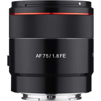 Rokinon AF 75mm f/1.8 FE Objetivo Sony E Full Frame 9 Cuchillas