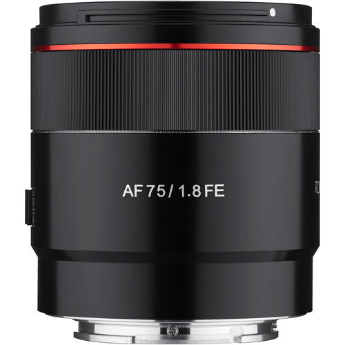 Rokinon AF 75mm f/1.8 FE Objetivo Sony E Full Frame 9 Cuchillas