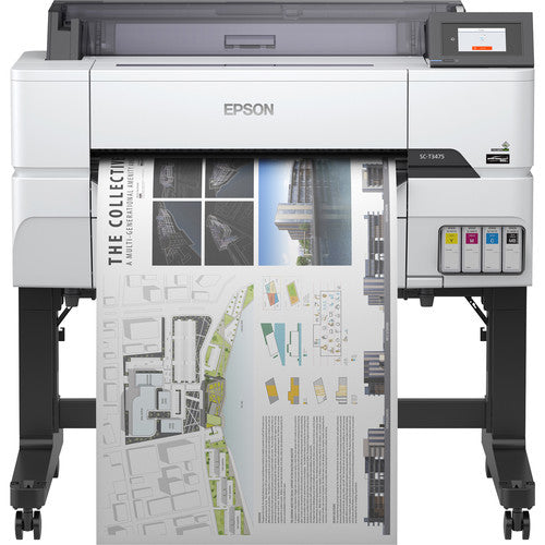 Epson SureColor T3475 Impresora inalámbrica formato ancho 24" 2400x1200 px pantalla táctil 4.3"