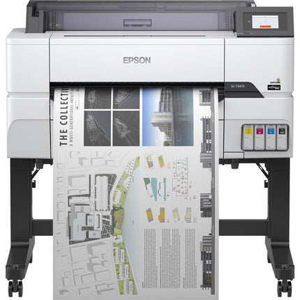 Epson SureColor T3475 Impresora Formato Ancho 24" Resolución 2400x1200 Kit Cartuchos UltraChrome XD2