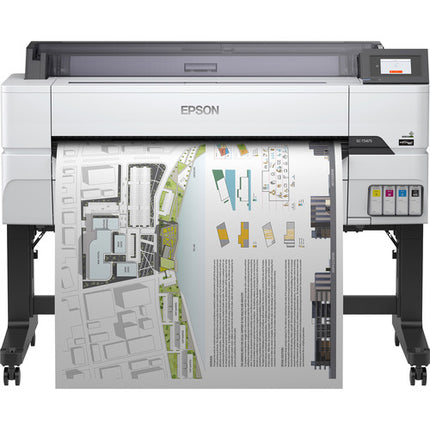 Epson SureColor T5475 Impresora inalámbrica de formato ancho 36" 2400x1200 dpi con kit de tintas UltraChrome XD2 T41W 110mL