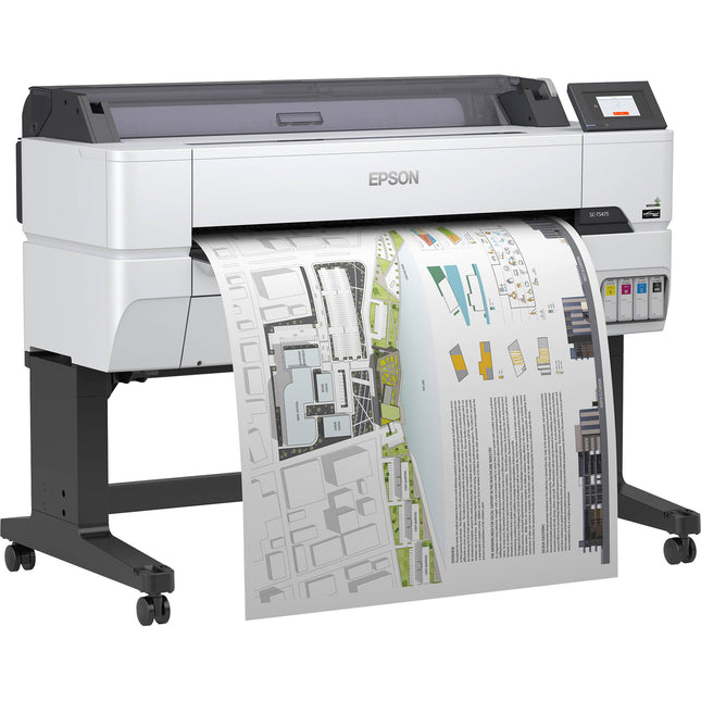 Epson SureColor T5475 Impresora inalámbrica gran formato 36 pulgadas resolución 2400x1200 con soporte rodante