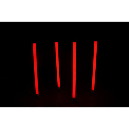 Eliminator Lighting LED BP Tubes Kit de 4 tubos recargables con control IR y accesorios