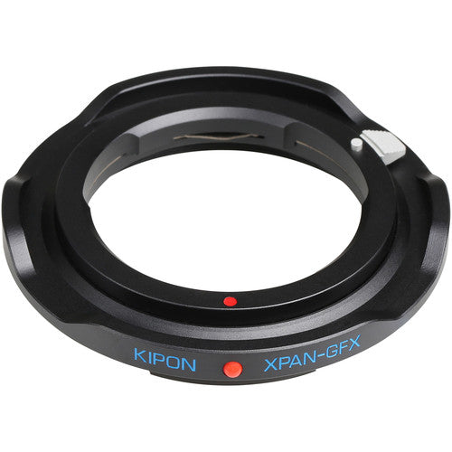 KIPON Adaptador de Montura para Lente X-Pan a Cámara FUJIFILM GFX aluminio y latón