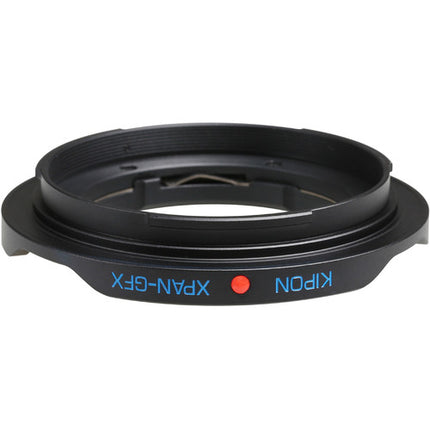 KIPON Adaptador de Montura para Lente X-Pan a Cámara FUJIFILM GFX aluminio y latón