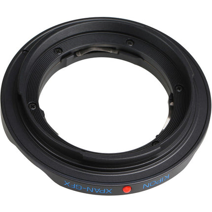 KIPON Adaptador de Montura para Lente X-Pan a Cámara FUJIFILM GFX aluminio y latón