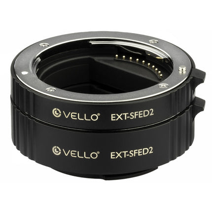 Vello EXT-SFED2 Tubos de Extensión Autoenfoque 10 y 16 mm para Lentes Sony E-Mount
