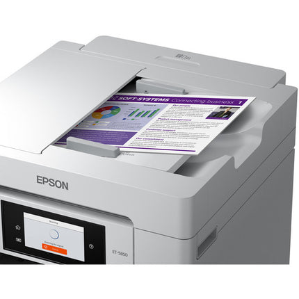 Epson EcoTank Pro ET-5850 Impresora multifuncional Supertank 4800x1200 dpi 2x250 hojas Wi-Fi Ethernet