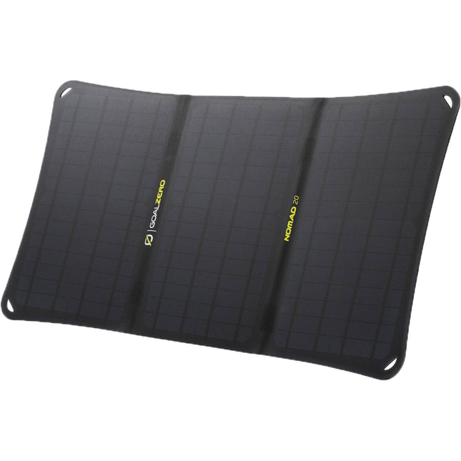 GOAL ZERO Nomad 20 Panel Solar 20W con Puertos USB y 8mm Resistente al Clima