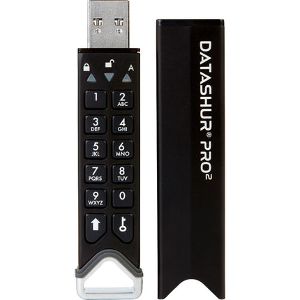 Istorage 64GB datAshur PRO2 USB 3.1 Gen 2 Unidad Flash con Encriptación AES 256-Bit