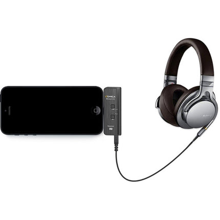 Comica Audio BoomX-D MI1 Sistema de Micrófono Inalámbrico Ultracompacto para iOS 5 Horas de Batería