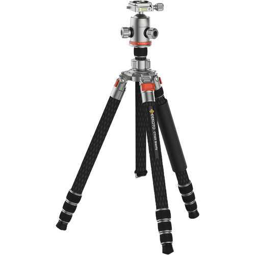 Geekoto CT32X Gravity 85 Tripié de Fibra de Carbono 85 Pulgadas 33 lb Capacidad