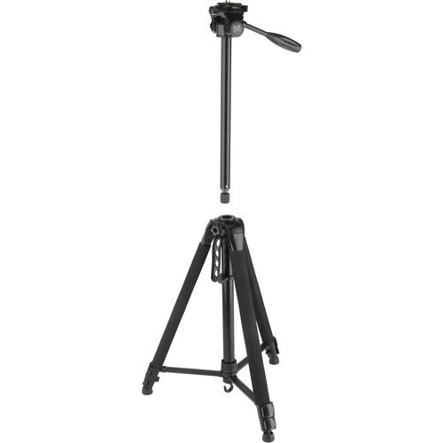 Magnus DLX-363M Trípode Fotográfico con Cabeza Panorámica y Monopie 63" Máx 76.5" Monopie con Adaptador Smartphone y Montura GoPro