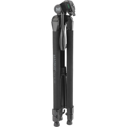 Magnus DLX-363M Trípode Fotográfico con Cabeza Panorámica y Monopie 63" Máx 76.5" Monopie con Adaptador Smartphone y Montura GoPro