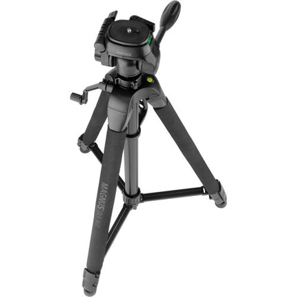 Magnus DLX-367 Trípode Fotográfico y de Video de 3 Secciones 67 Pulgadas de Altura Máxima con Adaptador para Smartphone y Montura GoPro