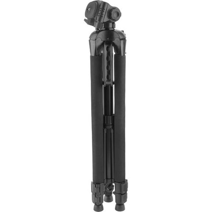 Magnus DLX-367 Trípode Fotográfico y de Video de 3 Secciones 67 Pulgadas de Altura Máxima con Adaptador para Smartphone y Montura GoPro