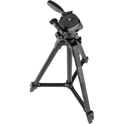 Magnus PV-3320G Trípode Fotográfico y de Video con Columna Central y Adaptador para Smartphone y Montura GoPro 62 Pulgadas 11 lb Capacidad