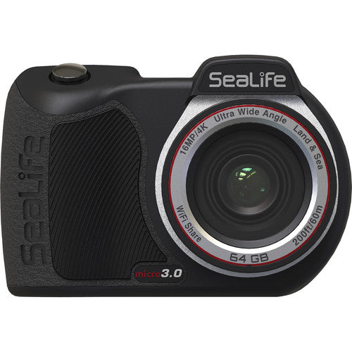 SeaLife Micro 3.0 Cámara Digital Submarina 16MP 4K 200ft Profundidad