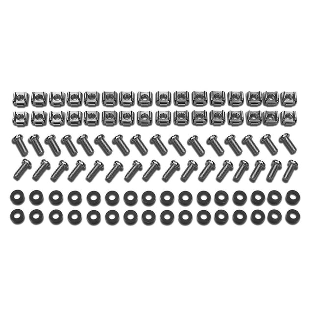 APC M6 Kit de Hardware para Gabinetes 600mm 32 Juegos Tornillos M6