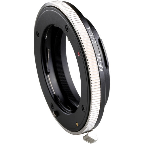 KIPON Adaptador para Objetivo Contax G a Cámara Leica L Mantiene Enfoque Infinito