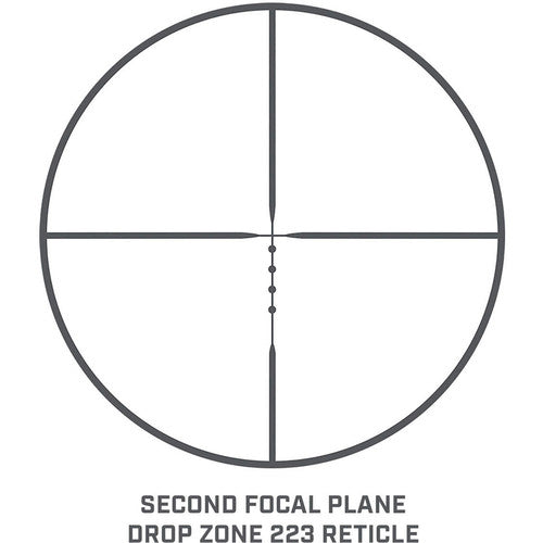 Bushnell 1-4x24 Lente para Rifle con Retícula Drop Zone 223 30mm