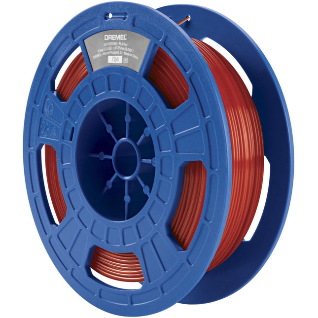 Dremel 3D Filamento PLA 1.75mm 0.75kg Rojo para 3D40 y 3D45