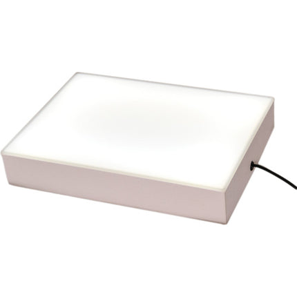 Porta-Trace Gagne Light Box Luz LED 8x10 Pulgadas Marco ABS Blanco