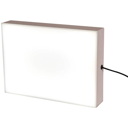 Porta-Trace Gagne Light Box Luz LED 8x10 Pulgadas Marco ABS Blanco