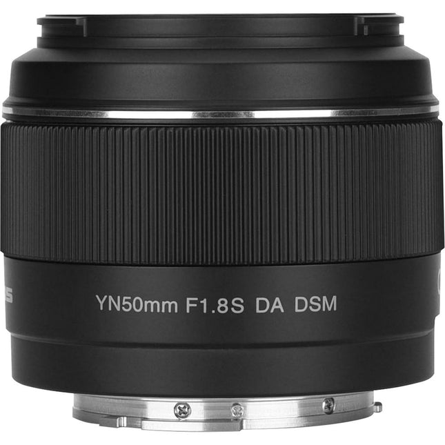 Yongnuo YN 50mm f1.8S DA DSM lente Sony E apertura f1.8 y autofoco
