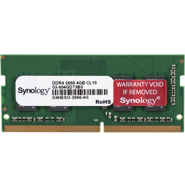 Synology Módulo de Memoria SO-DIMM 4GB DDR4 2666 MHz Non-ECC