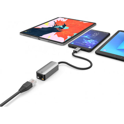 EZQuest Adaptador USB Tipo-C a Ethernet Gigabit Thunderbolt 3 21 cm