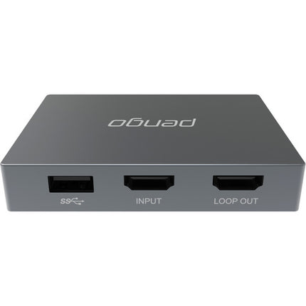 Pengo Technology Capturador de Video HDMI 4K a USB 3.0 con Salida 1080p y Loop-Through