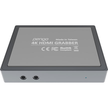 Pengo Technology Capturador de Video HDMI 4K a USB 3.0 con Salida 1080p y Loop-Through