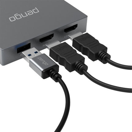 Pengo Technology Capturador de Video HDMI 4K a USB 3.0 con Salida 1080p y Loop-Through