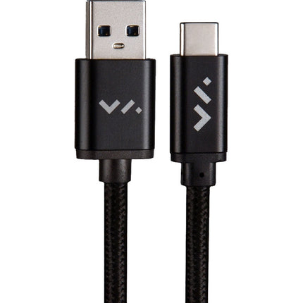 Voyage Audio Cable USB 3.0 Tipo C a Tipo A Trenzado 10 Pies Nylon