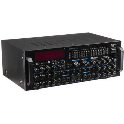 Technical Pro MM3000 Amplificador de Micrófono 3000W 8 Entradas Bluetooth USB SD
