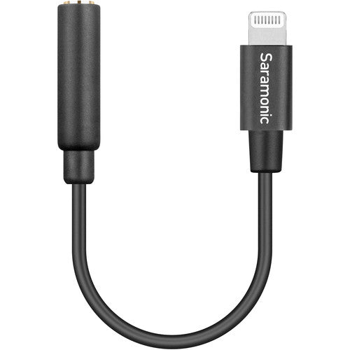 Saramonic SR-C2002 Cable Adaptador 3.5mm TRRS a Lightning para Audio iPhone 3"