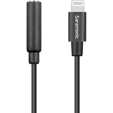 Saramonic SR-C2002 Cable Adaptador 3.5mm TRRS a Lightning para Audio iPhone 3"
