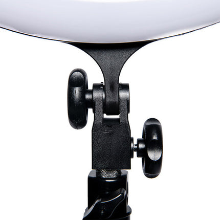 Savage Vlogger Aro de Luz LED Bi-Color 17" 2050 Lúmenes 2700-5700K con Espejo 6" y Brazos Flexibles