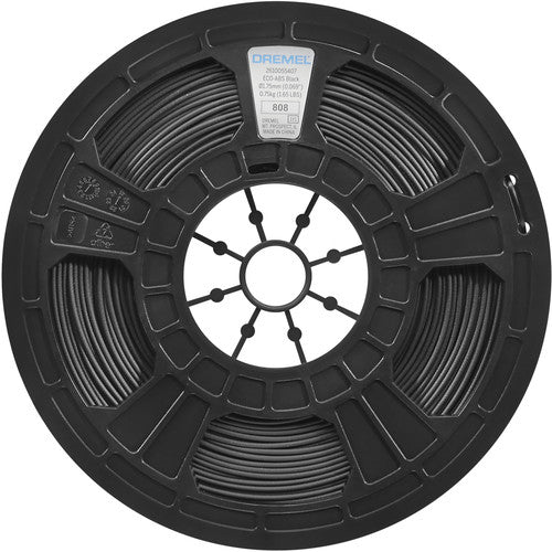 Dremel 3D Filamento Eco-ABS 1.75mm Negro 0.75 kg para 3D45