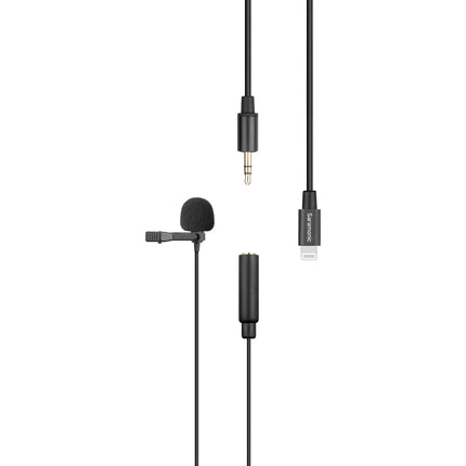 Saramonic LavMicro U1B Micrófono Lavalier Omnidireccional 6m con Conector Lightning para iOS