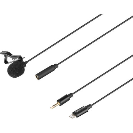 Saramonic LavMicro U1B Micrófono Lavalier Omnidireccional 6m con Conector Lightning para iOS