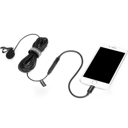 Saramonic LavMicro U1B Micrófono Lavalier Omnidireccional 6m con Conector Lightning para iOS