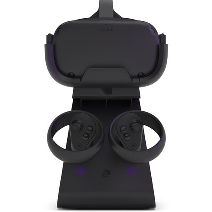 DAZED Charge Dock para Oculus Quest con 2 baterías recargables y base antideslizante