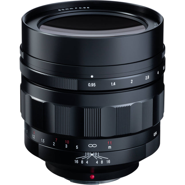 Voigtlander Nokton 60mm f0.95 Lente para Micro Cuatro Tercios Apertura f0.95-16 con Parasol y Tapas