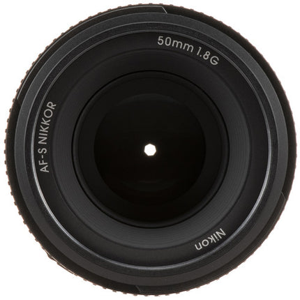 Nikon AF-S NIKKOR 50mm f/1.8G objetivo F-Mount apertura f/1.8 a f/16 con motor silencioso AF